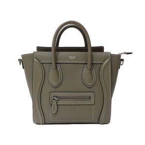Celine Luggage Shopper bag Greige Gray handbag shoulder